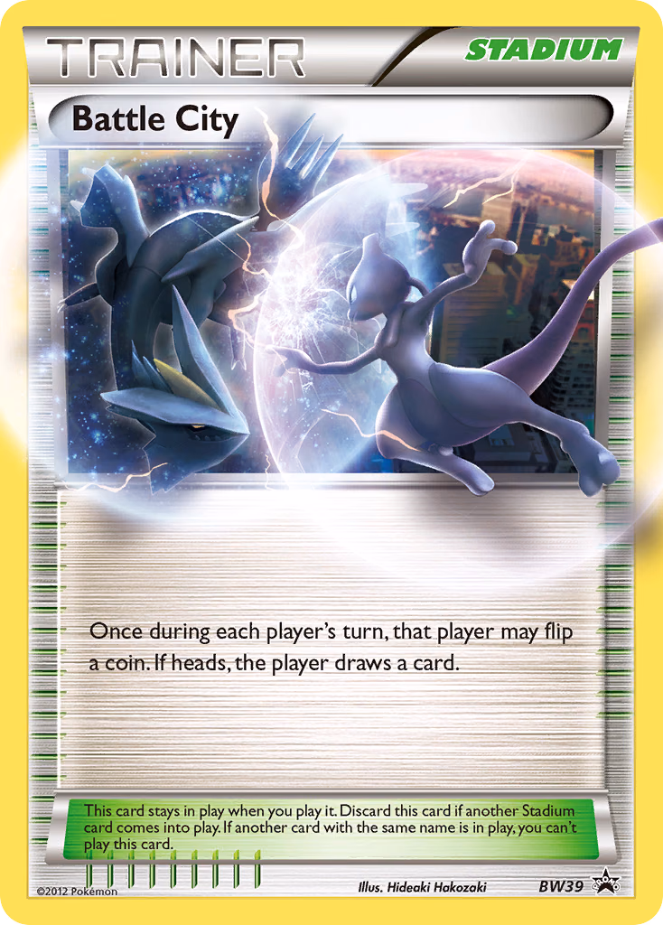 Battle City Pokemon card (BW39, BW Black Star Promos)