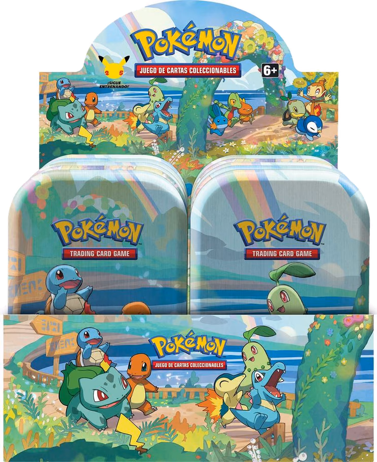 Pokemon Celebrations Mini Tin Display
