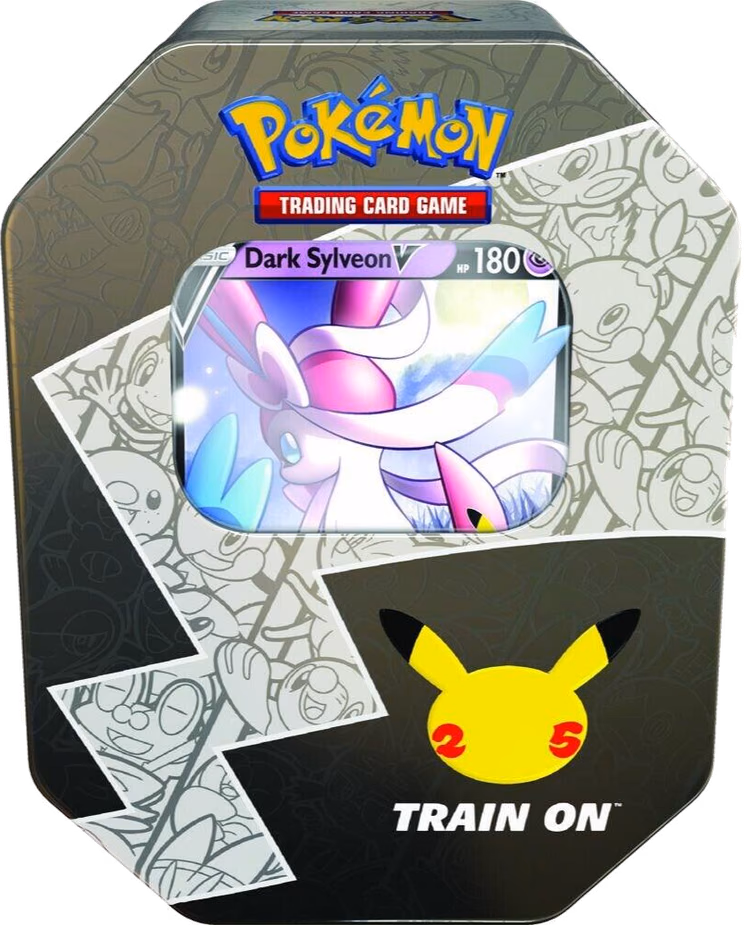 Pokemon Celebrations Pokemon Celebrations International Tin [Dark Sylveon V]