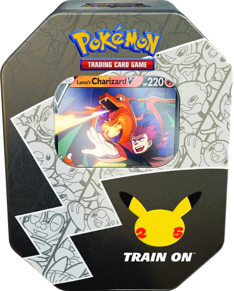 Pokemon Celebrations Pokemon Celebrations International Tin [Lance's Charizard V]