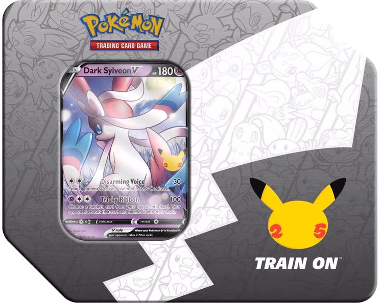 Pokemon Celebrations Pokemon Celebrations Tin [Dark Sylveon V]