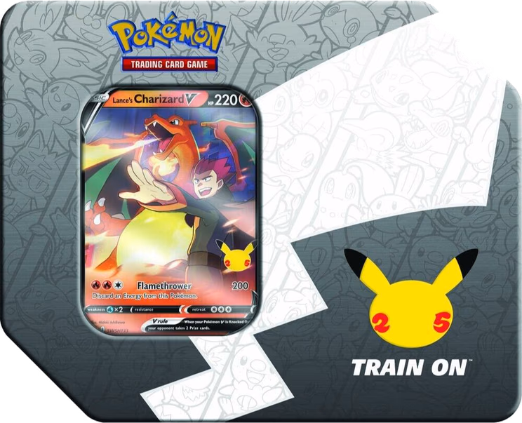 Pokemon Celebrations Pokemon Celebrations Tin [Lance's Charizard V]