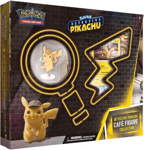 Pokemon Detective Pikachu Cafe Figure Collection