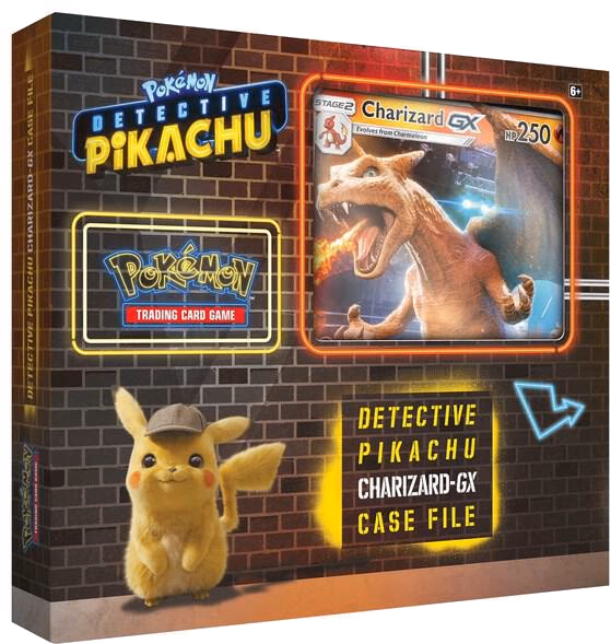 Pokemon Detective Pikachu Charizard GX Case File