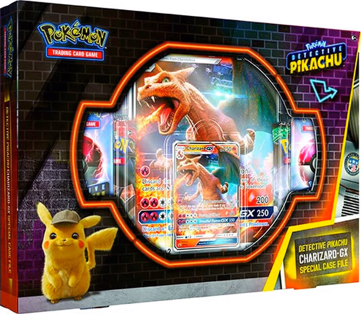 Pokemon Detective Pikachu Charizard GX Special Case File