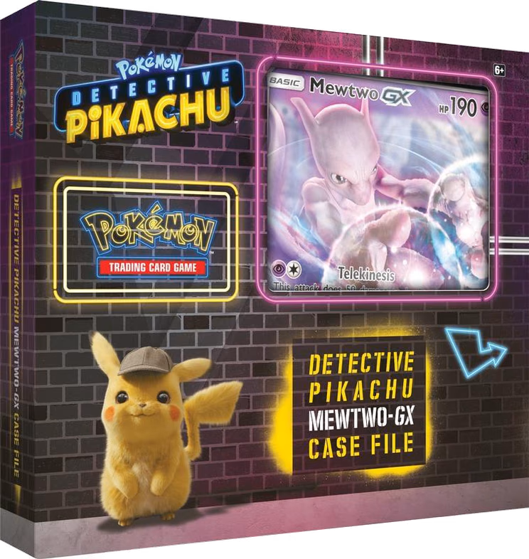 Pokemon Detective Pikachu Mewtwo GX Case File