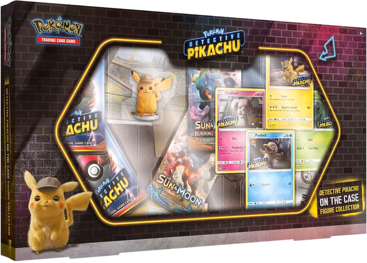 Pokemon Detective Pikachu On the Case Figure Collection