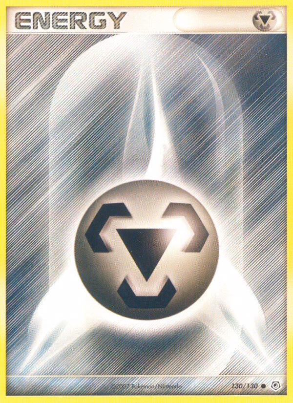 Metal Energy Pokemon card (130/130, Diamond & Pearl)