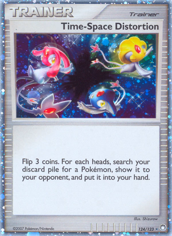 Time-Space Distortion Pokemon card (124/123, Mysterious Treasures)