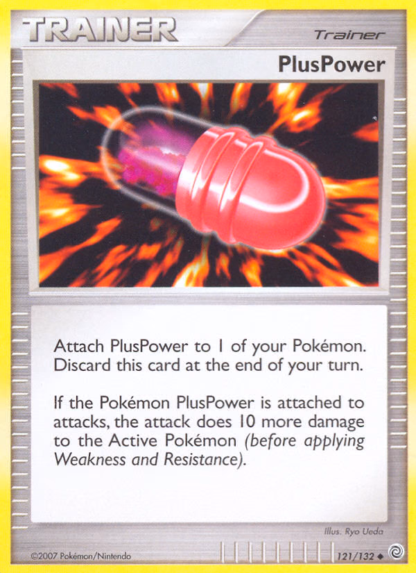PlusPower Pokemon card (121/132, Secret Wonders)
