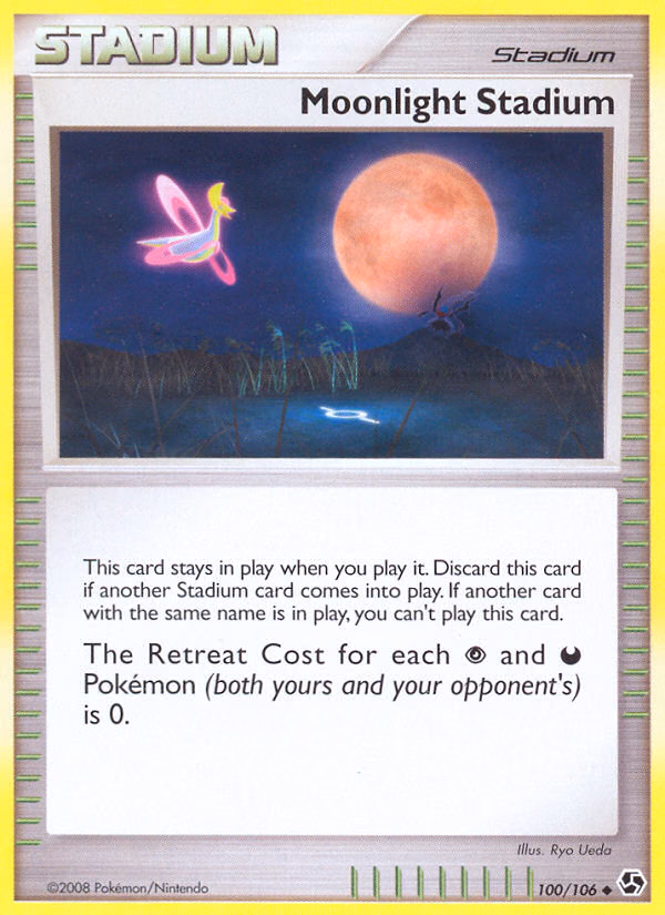 Moonlight Stadium Pokemon card (100/106, Great Encounters)