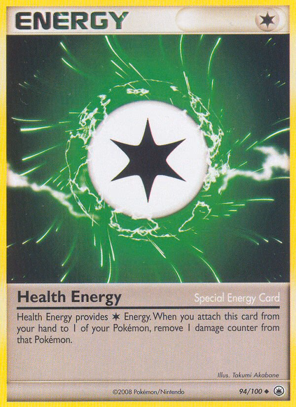 Health Energy Pokemon card (94/100, Majestic Dawn)