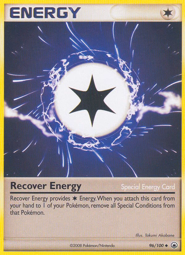 Recover Energy Pokemon card (96/100, Majestic Dawn)