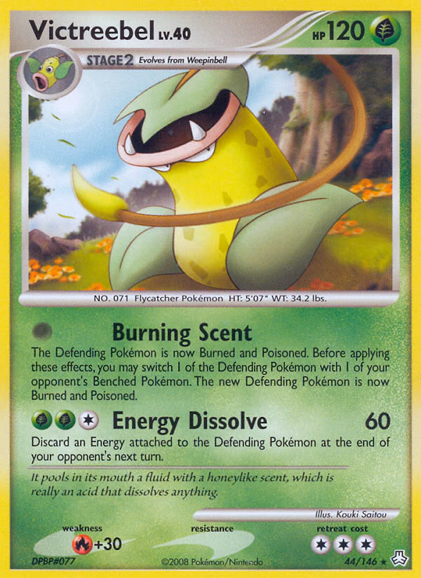 Victreebel Pokemon card (44/146, Legends Awakened)