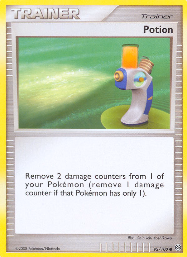 Potion Pokemon card (92/100, Stormfront)