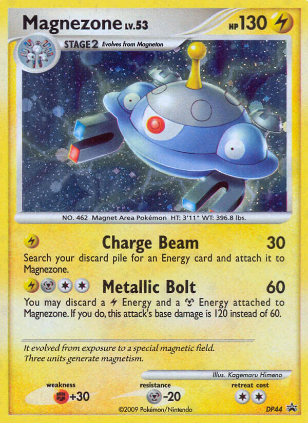 Magnezone Pokemon card (DP44, DP Black Star Promos)