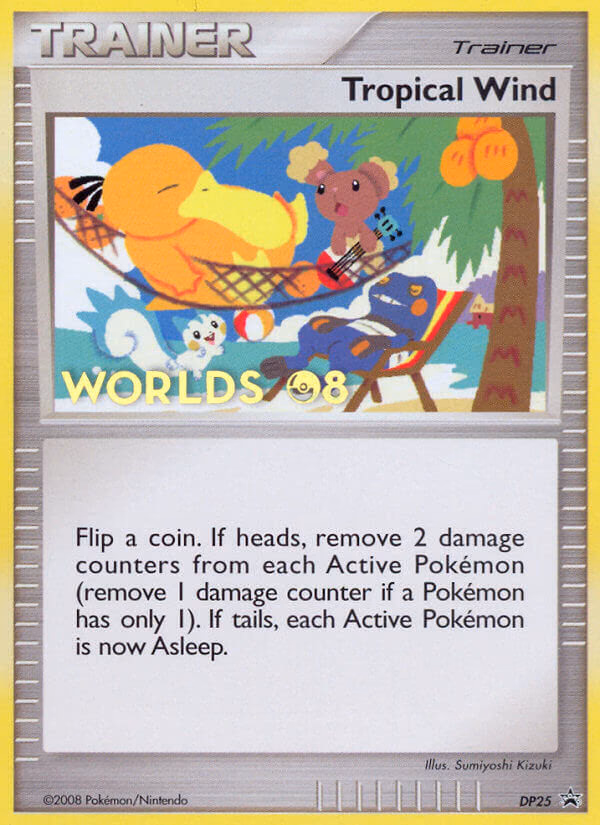Tropical Wind Pokemon card (DP25, DP Black Star Promos)