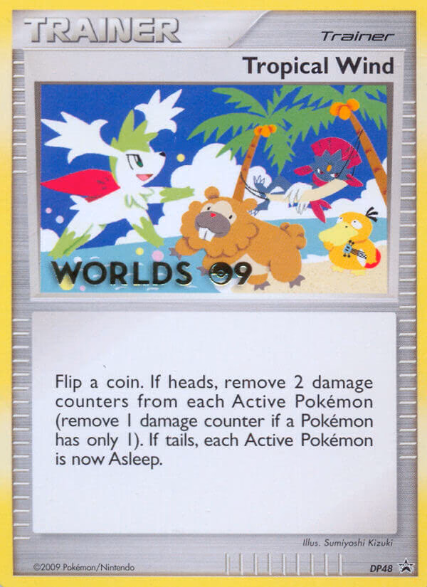 Tropical Wind Pokemon card (DP48, DP Black Star Promos)