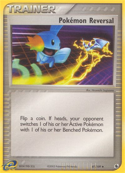 Pokémon Reversal Pokemon card (87/109, Ruby & Sapphire)