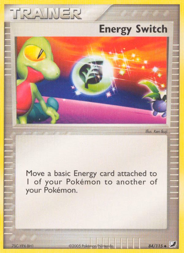 Energy Switch Pokemon card (84/115, Unseen Forces)