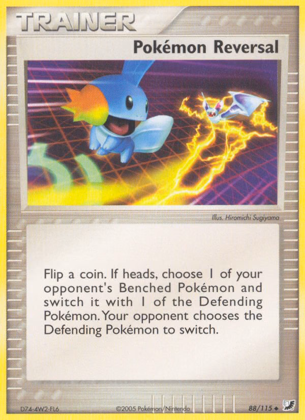 Pokémon Reversal Pokemon card (88/115, Unseen Forces)
