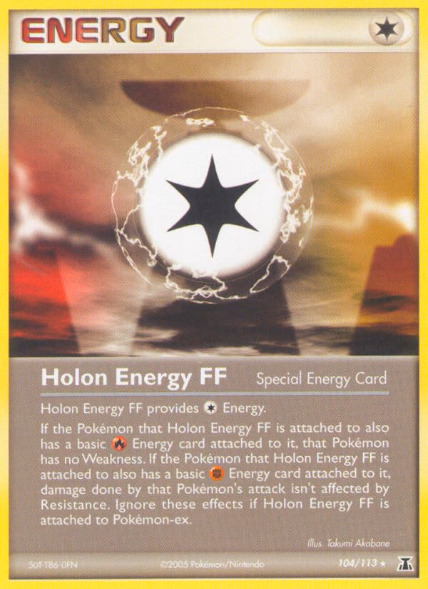 Holon Energy FF Pokemon card (104/113, Delta Species)