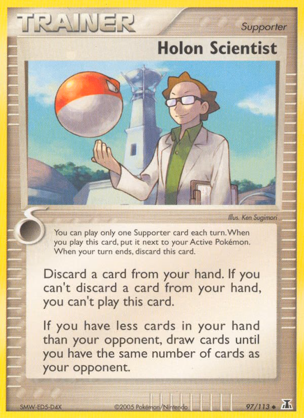 Holon Scientist Pokemon card (97/113, Delta Species)