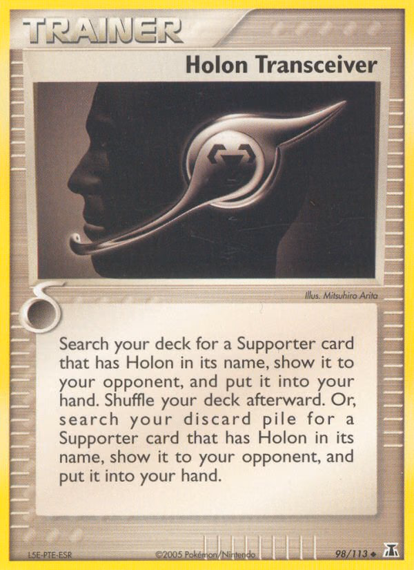 Holon Transceiver Pokemon card (98/113, Delta Species)