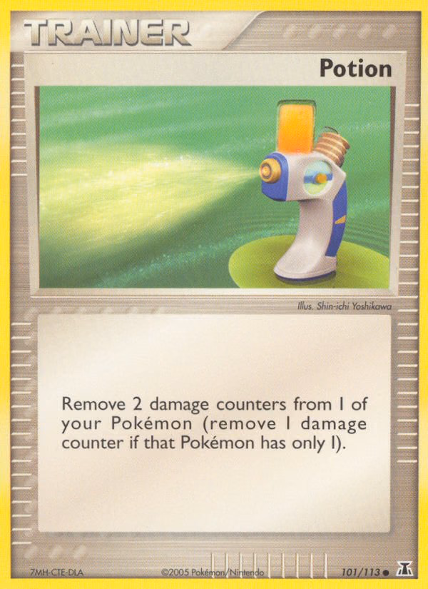 Potion Pokemon card (101/113, Delta Species)