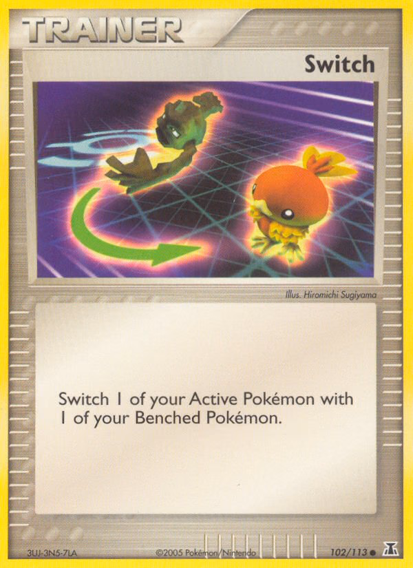 Switch Pokemon card (102/113, Delta Species)