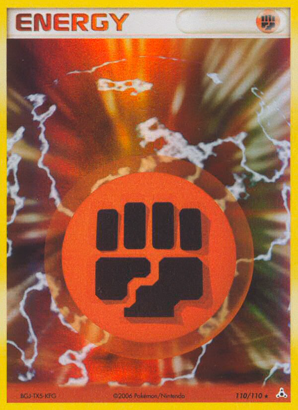 Fighting Energy Pokemon card (110/110, Holon Phantoms)