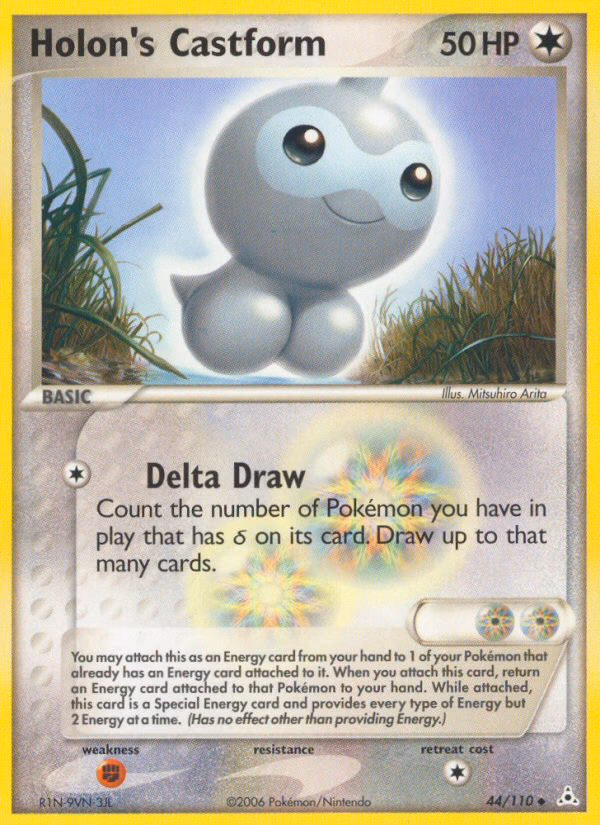 Holon's Castform Pokemon card (44/110, Holon Phantoms)