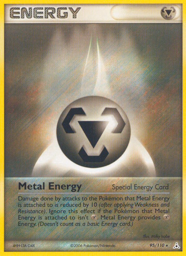 Metal Energy Pokemon card (95/110, Holon Phantoms)