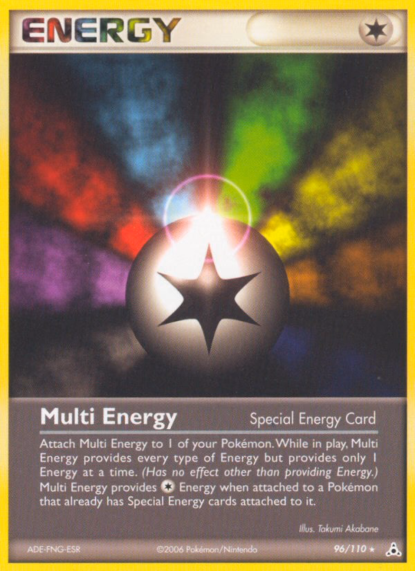 Multi Energy Pokemon card (96/110, Holon Phantoms)