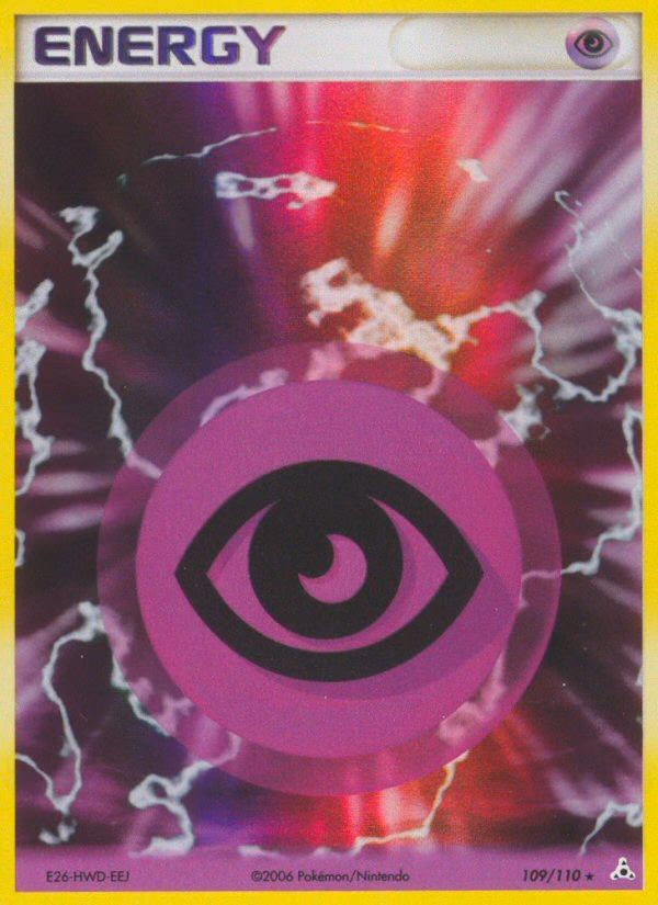 Psychic Energy Pokemon card (109/110, Holon Phantoms)