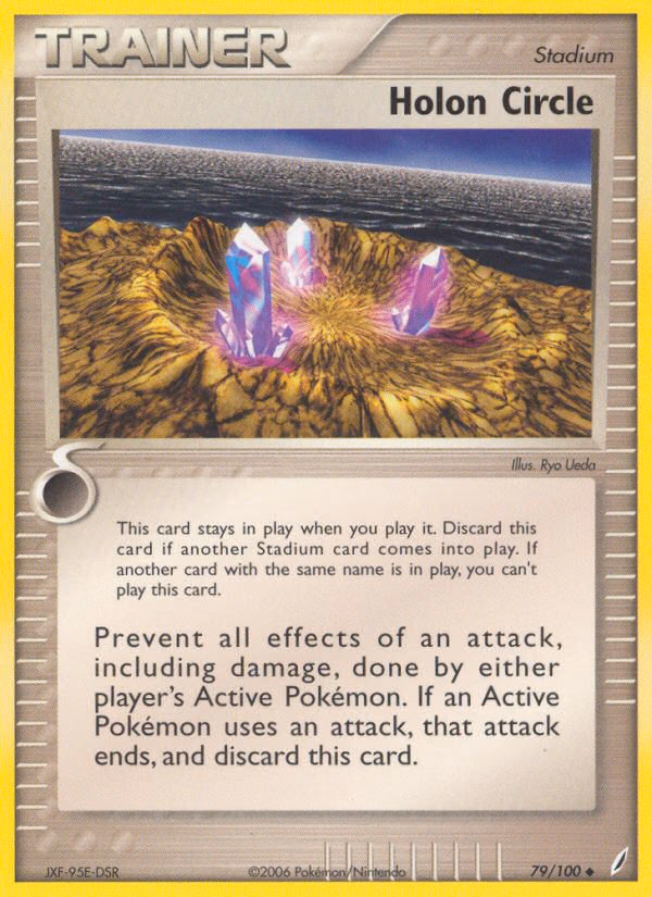 Holon Circle Pokemon card (79/100, Crystal Guardians)