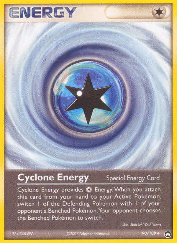 Cyclone Energy Pokemon card (90/108, Power Keepers)