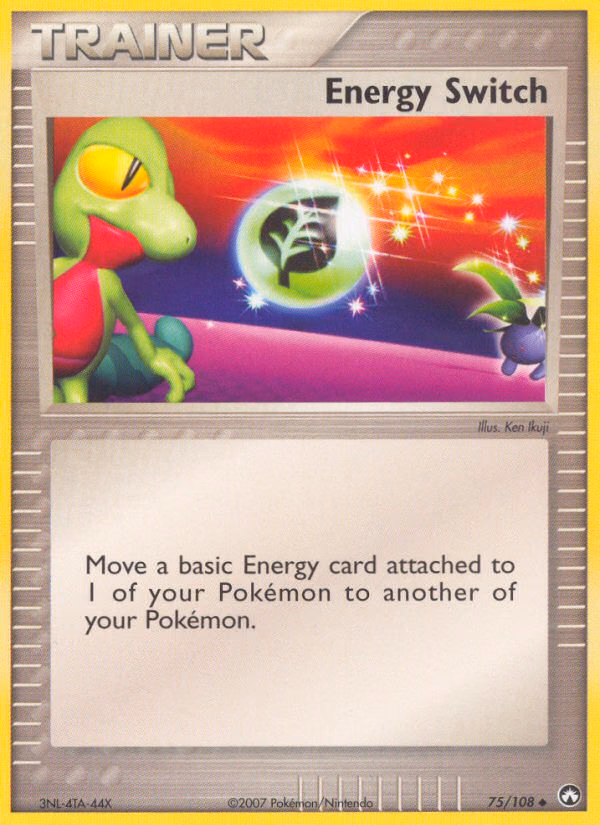 Energy Switch Pokemon card (75/108, Power Keepers)
