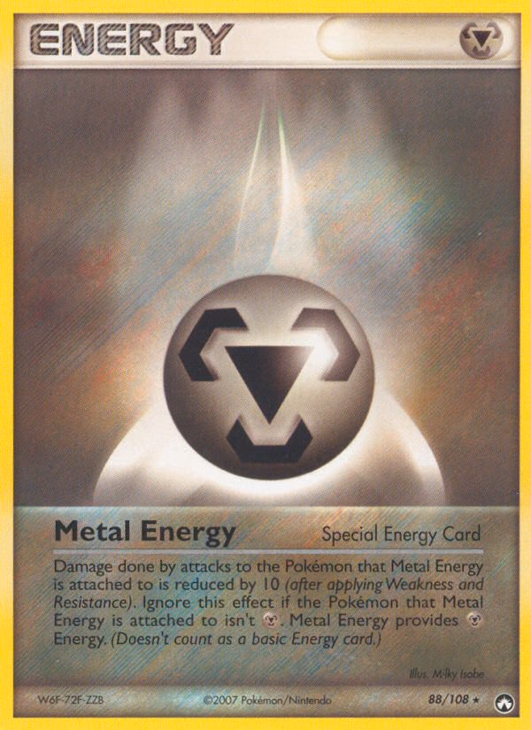 Metal Energy Pokemon card (88/108, Power Keepers)