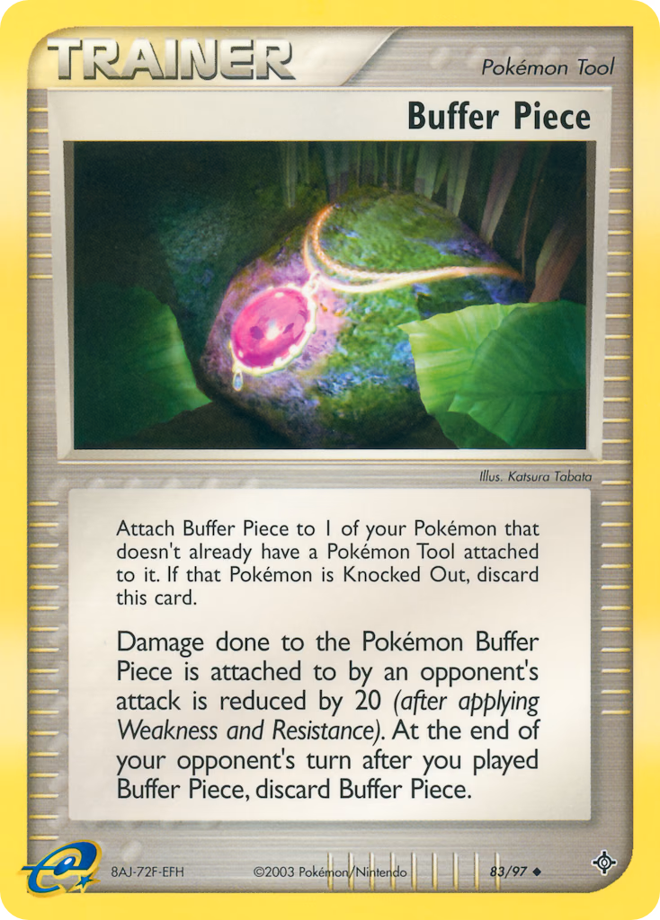 Buffer Piece Pokemon card (83/97, Dragon)