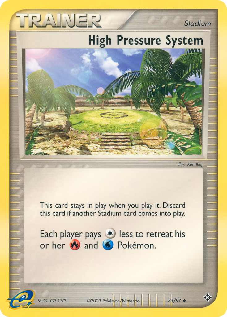High Pressure System Pokemon card (85/97, Dragon)