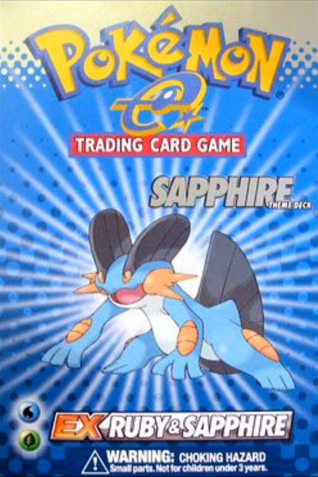 Pokemon Team Magma vs Team Aqua EX Ruby & Sapphire Theme Deck - "Sapphire" [Swampert]
