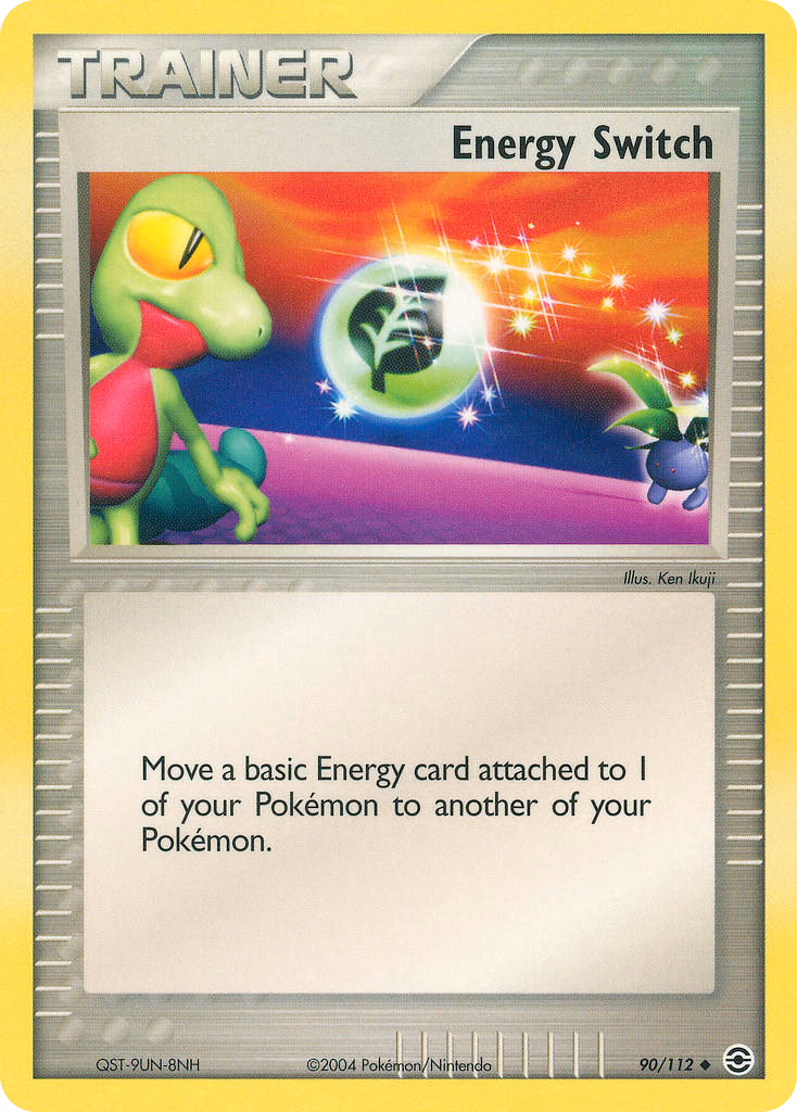 Energy Switch Pokemon card (90/112, FireRed & LeafGreen)