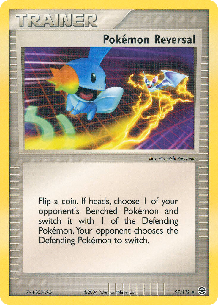 Pokémon Reversal Pokemon card (97/112, FireRed & LeafGreen)