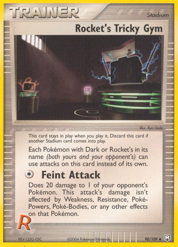 Rocket's Tricky Gym Pokemon card (90/109, Team Rocket Returns)
