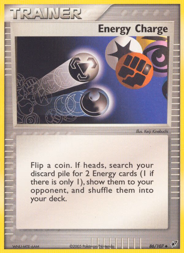 Energy Charge Pokemon card (86/107, Deoxys)