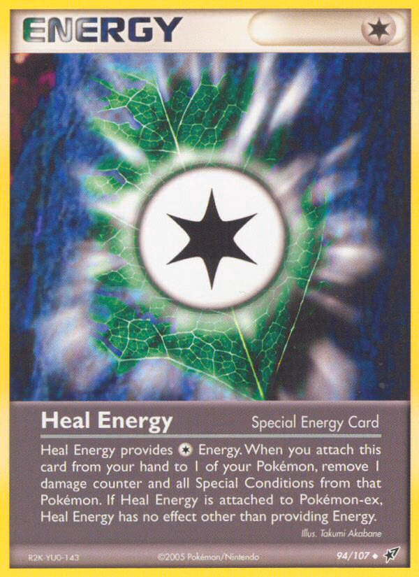 Heal Energy Pokemon card (94/107, Deoxys)