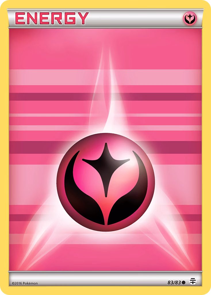 Fairy Energy Pokemon card (83/83, Generations)
