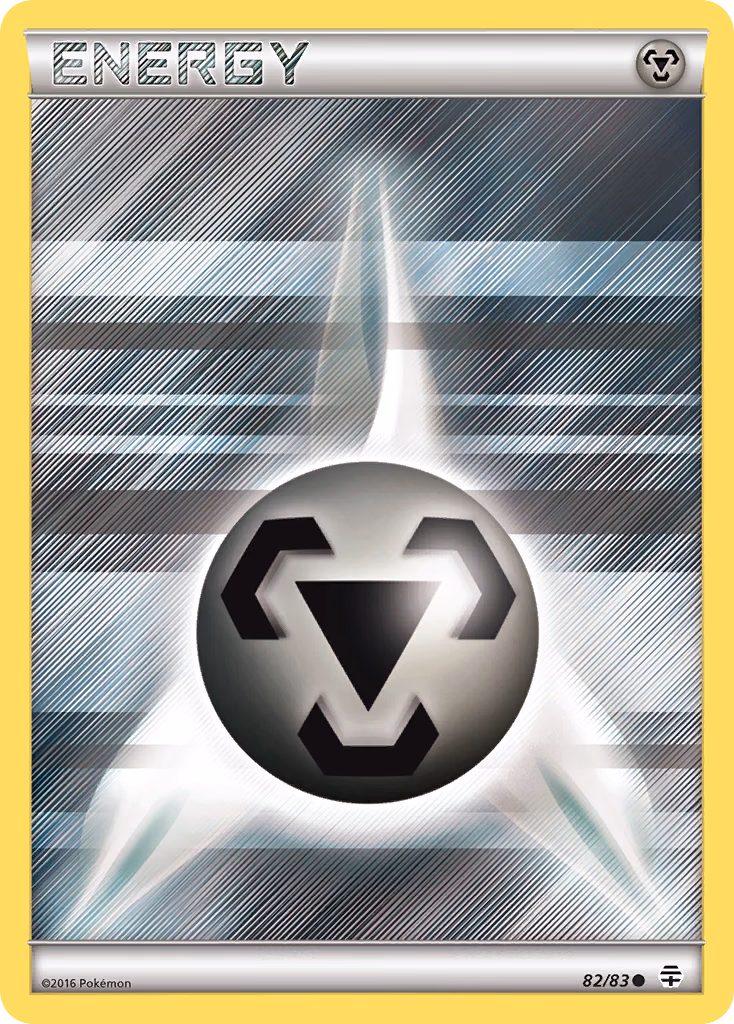 Metal Energy Pokemon card (82/83, Generations)