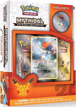 Pokemon Generations Mythical Pokemon Collection Box [Keldeo]